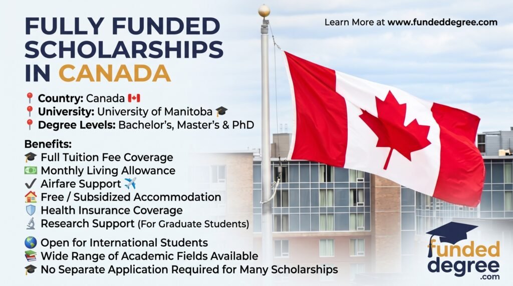 Fully Funded Scholarship in Canada - 2026 Guide