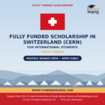 Fully Funded Scholarship in Switzerland (CERN) banner