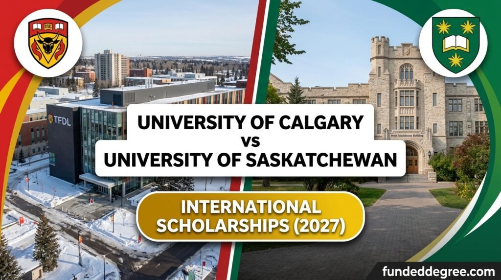 University of Calgary vs University of Saskatchewan Scholarships