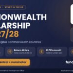 Commonwealth Scholarship UK 2027/28: Fully Funded Master's and PhD