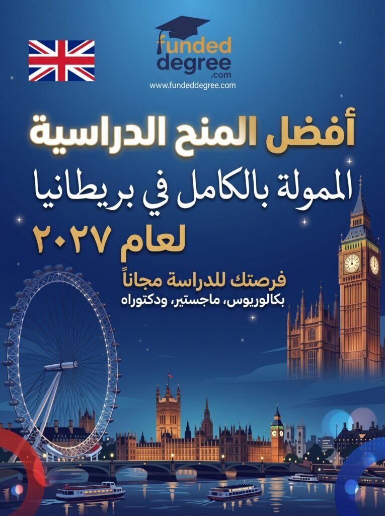 أفضل المنح الدراسية الممولة بالكامل في بريطانيا لعام