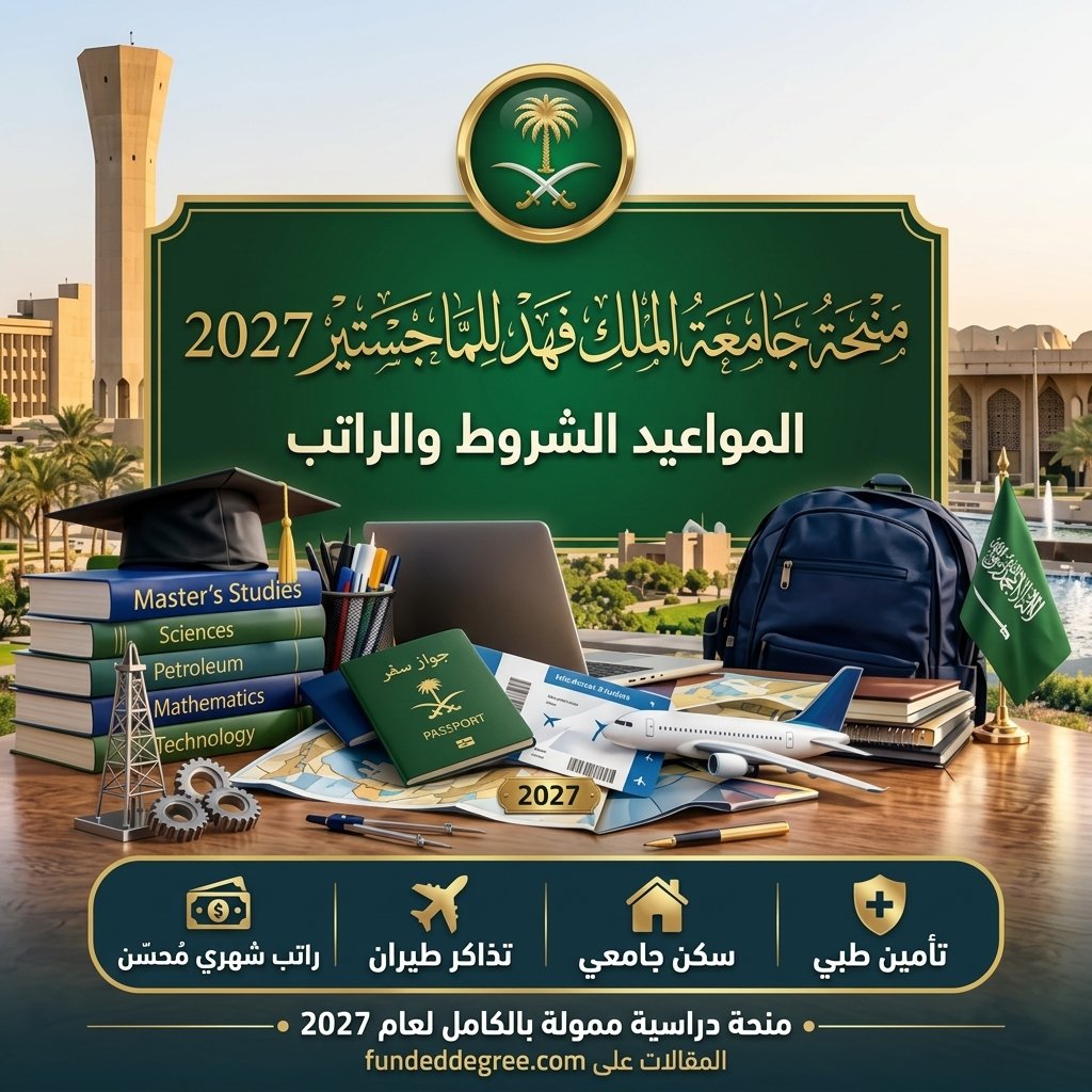 منحة جامعة الملك فهد للماجستير