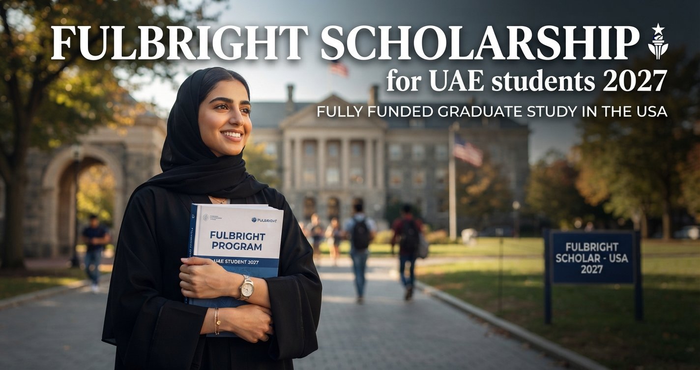 Fulbright Scholarship for UAE students 2027 – fully funded graduate study in the USA