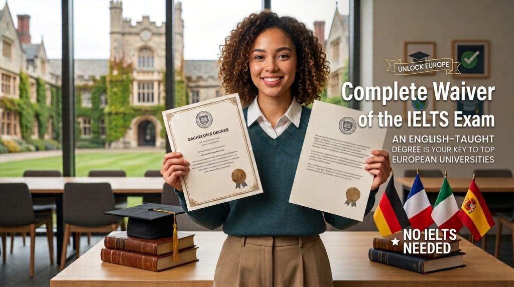 IELTS Waiver for European Universities: What Counts