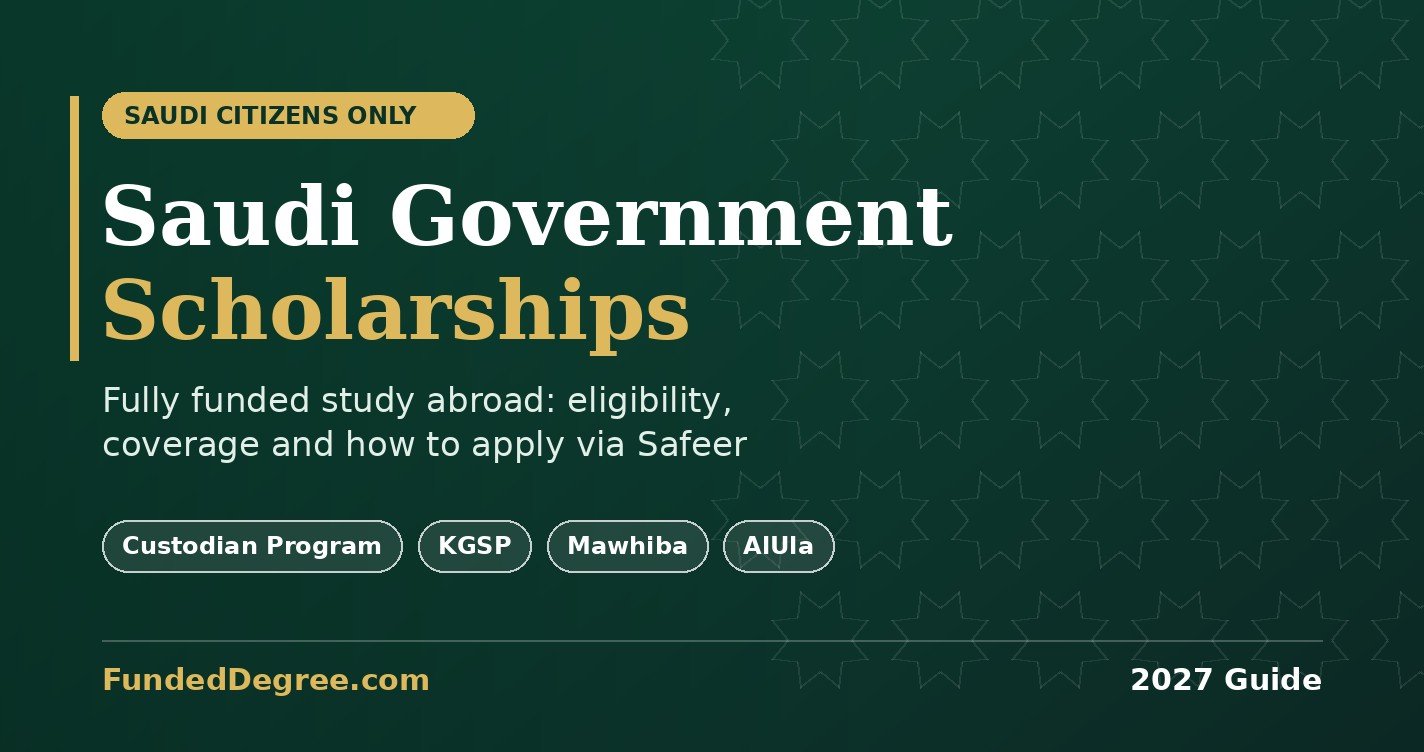 saudi government scholarships for saudi students
