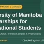 University of Manitoba Scholarships